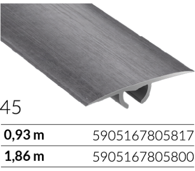 ARBITON CS30 beton W45 profil uniwersalny do łącznia o tym samym i różnym poziomie 0,93m
